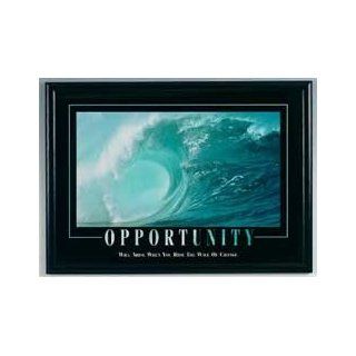 Stewart Superior  Opportunity  Motivational Picture, Black Frame, 23.5 x 16.5 Inches (FGA 205)