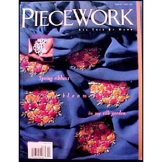 Piecework Magazine March/April 1995 Silk Ribbon Embroidery, Ayrshire Whitework, Needle Tatting, Carpet of the Holy Roman Empire, Old Berlin work Charts, Inuit Textile Art Veronica Patterson Books