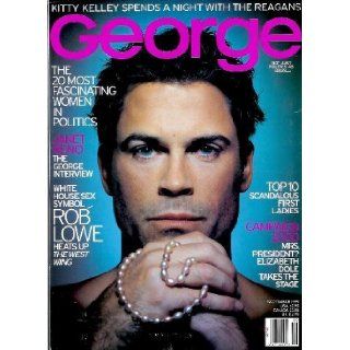 George Magazine   September 1999 Rob Lowe, Janet Reno, the Reagans, & More Jr. John F. Kennedy Books