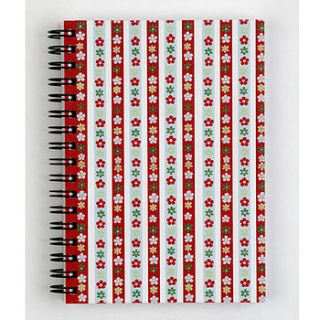 flower stripe notebook by helen gordon