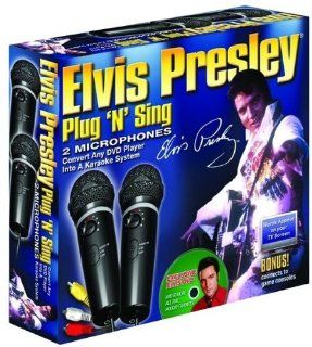 Emerson MM207E Dual Plug 'N' Sing Karaoke Microphones with Elvis' Christmas Songs Musical Instruments