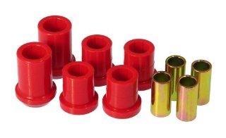 Prothane 4 207 Red Front Upper and Lower Control Arm Bushing Kit Automotive