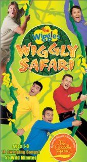 The Wiggles   Wiggly Safari [VHS] Paul Hester, Murray Cook, Jeff Fatt, Anthony Field, Greg Page Movies & TV