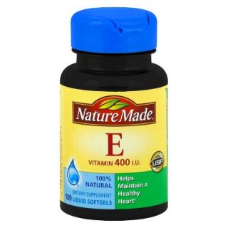 Nature Made Vitamin E 400 iu Liquid Softgels   100 Count