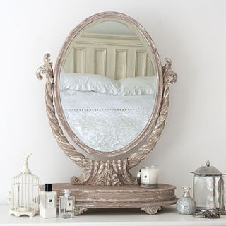distressed dressing table mirror by decorative mirrors online
