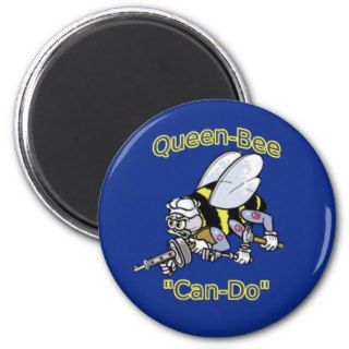 U.S.Navy Seabee Queen Bee Magnets