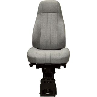 National Seating Cloth Captain Heavy-Duty Truck Seats — No Armrests