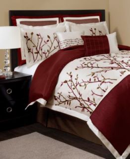 CLOSEOUT Camille 10 Piece Full Comforter Set   Bed in a Bag   Bed & Bath