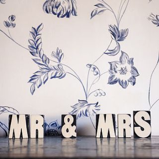 mr and mrs blocks by le trousseau