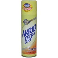 Arrid Extra Dry 6 ounce Regular Deodorant Spray Arrid Deodorants & Antiperspirants