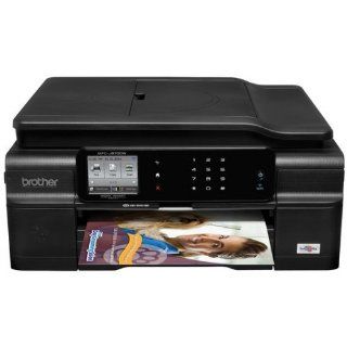 BROTHER Inkjet Multifunction Printer   Color   Plain Paper Print   Desktop / MFC J650DW / Computers & Accessories