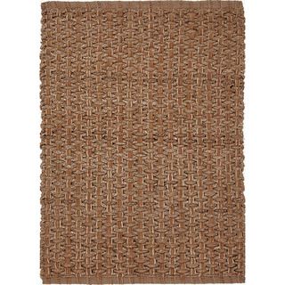 Hand woven Naturals Stripe Pattern Multi Color Rug (2' x 3') JRCPL Accent Rugs