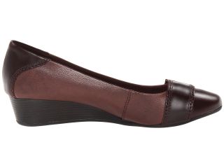 Hush Puppies Candid Pump OR Dark Brown Leather