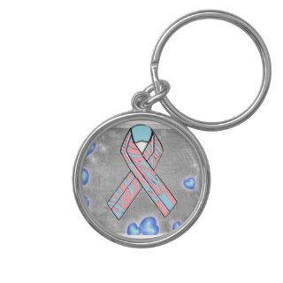 MCADD Awareness w/ blue hearts keychain