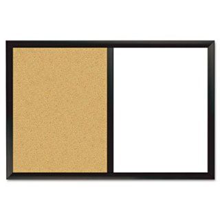 The Board Dudes Magnetic Dry Erase Combo Board BOARD,COMBO,24X36,BK (Pack of2) Camera & Photo