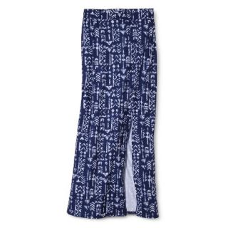 Mossimo Supply Co. Juniors Maxi Skirt with Slit   Blue Tribal M(7 9)