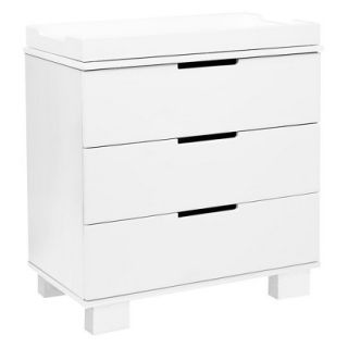 Modo 3 Drawer Changer Dresser   White