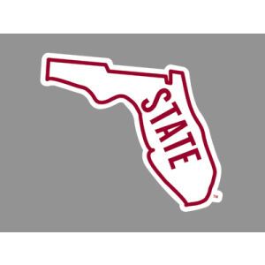 Florida State Seminoles Wincraft 4x4 Die Cut Decal