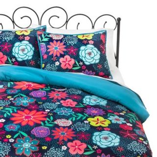 Xhilaration Floral Comforter Set   Multicolor (Twin Extra Long)