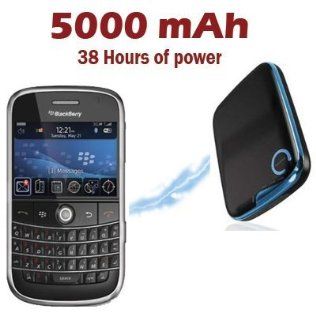 BrandoPower, Universal 5000mAh Lithium Ion External battery pack last 38 hours for your Blackberry Bold   AC charger included  Players & Accessories