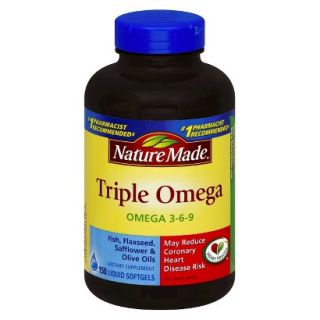 Nature Made Triple Omega Softgels   150 Count