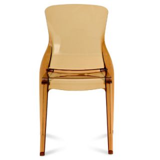 Domitalia Crystal Side Chair CRYSTAL/4 PC Finish Transparent Amber