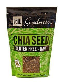 Raw Goodness Black Chia, Bulk, 24 Pound Box  Nutrition Bars  Grocery & Gourmet Food