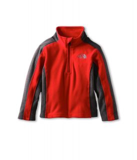 The North Face Kids Boys Glacier 1 4 Zip Toddler Tnf Red