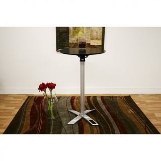 Accenture Black and Silvertone Folding Event Table   Tall