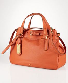 Lauren Ralph Lauren Chandler Belted Satchel   Handbags & Accessories