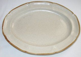 Hearthside Stoneware The Classics Oval Serving Platter  