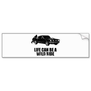 1965 Ford Mustang Fastback Bumper Stickers