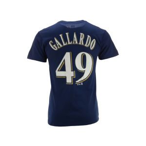 Milwaukee Brewers Yovani Gallardo Majestic MLB Official Player T Shirt