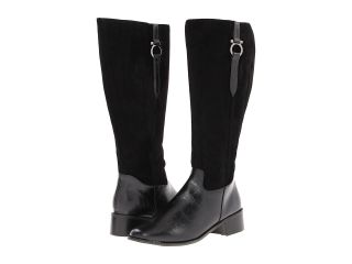 Annie Janette Womens Zip Boots (Black)