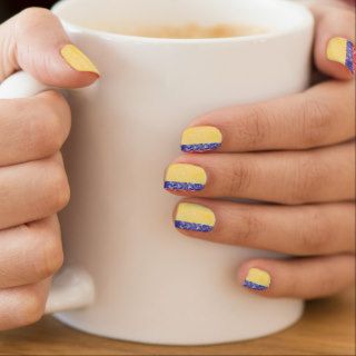 Colombian Flag Nails Stickers