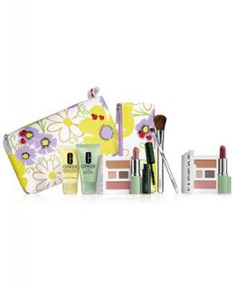 Receive a FREE 6 Pc. Gift + Brush Set with $25 Clinique purchase   Gifts with Purchase   Beauty