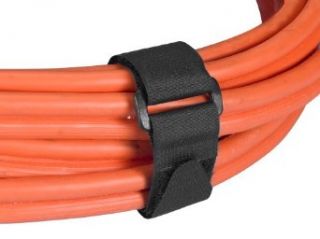 Velcro VEL184 Cinch Strap with Hook and Loop, 12" Length x 1" Width, Black (Case of 25) Adhesive Hook And Loop Strips