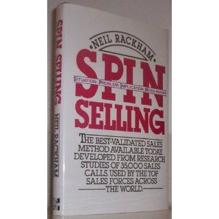 SPIN Selling Neil Rackham 9780070511132 Books