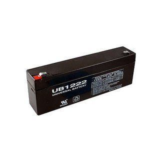 12V / 2.2Ah Sealed Lead Acid Battery w/ F1 (.187in) Terminals Electronics