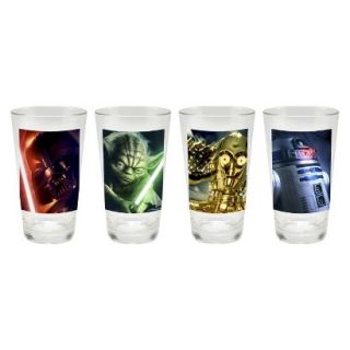 Star Wars Boxed Pint Glass Set of 4