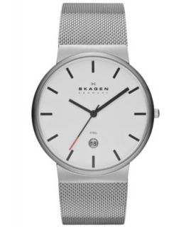 Skagen Denmark Watch, Mens Ion Plated Titanium Bracelet 233LTMN   Watches   Jewelry & Watches
