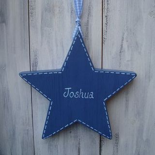 personalised star by giddy kipper