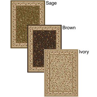 Amalfi Floral Area Rug (24 x 48) Accent Rugs