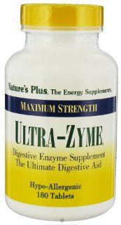 Ultra Zyme   180   Tablet  Multi Enzymes Supplement Nutritional Supplements  Grocery & Gourmet Food