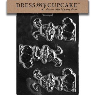 Dress My Cupcake DMCE182SET Chocolate Candy Mold, Smiling Bunny, Set of 6 Kitchen & Dining