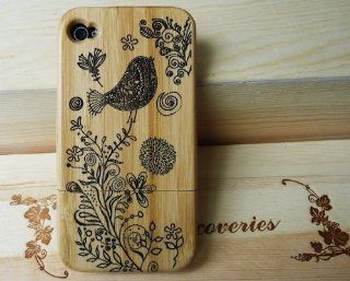 Matek Chinese lucky Buddha Bamboo Wood Wooden Hard Case Cover For iPhone 4 4S 4G ,179 Cell Phones & Accessories