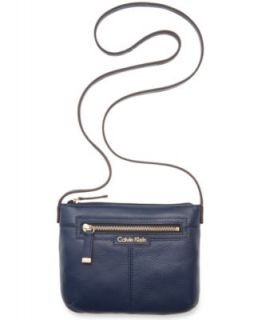 Calvin Klein Pebble Leather Crossbody   Handbags & Accessories