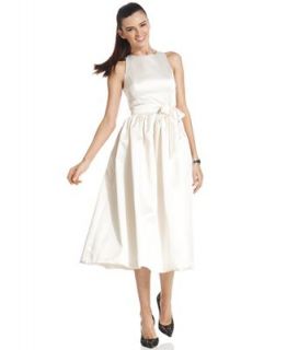 Isaac Mizrahi Dress, Sleeveless Tea Length Gown   Dresses   Women