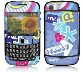 MusicSkins, MS ICRL30044, iCarly   Web, BlackBerry Curve (8520/8530), Skin Cell Phones & Accessories
