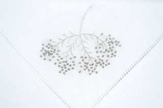 dandelion table napkin by lucas bond